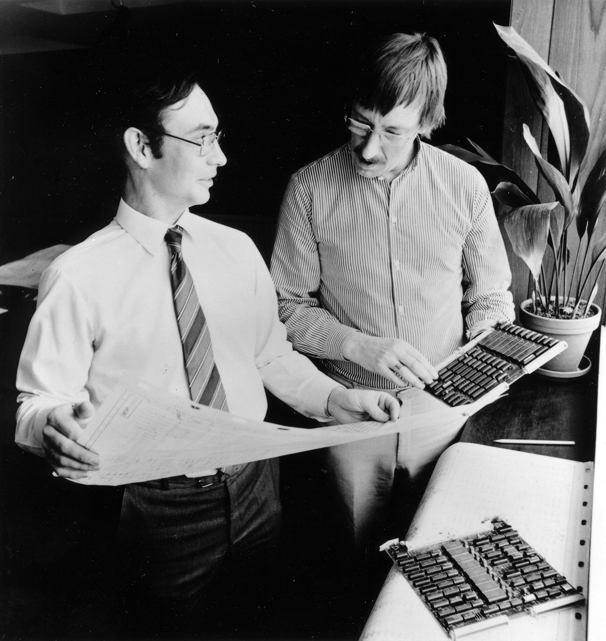 Tim Robinson and David Small